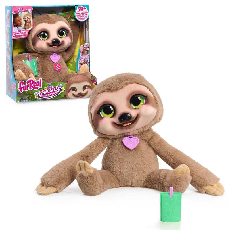 Fur Real Snuggles Plush, Brown U6