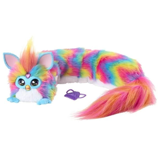 Furby DJ Furby French Interactive Toy with Touch-Activated Lights J9