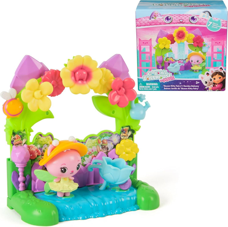 Gabby's Dollhouse Licensed Balcony Playset for Ages 3+ O5