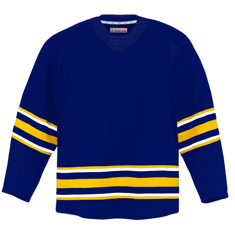Gamewear 8500 Pro Team Hockey Jersey, Junior, Buffalo Sabres Home Colours, Various Sizes Z2