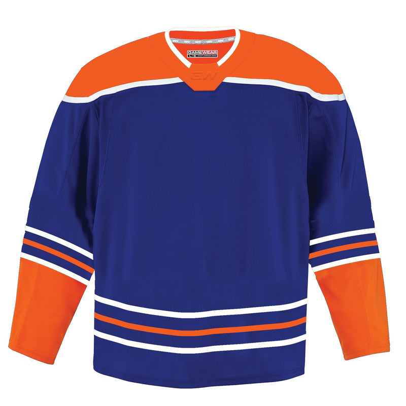 Gamewear 8500 Pro Team Hockey Jersey, Junior, Edmonton Oilers Home Colours, Various Sizes O2