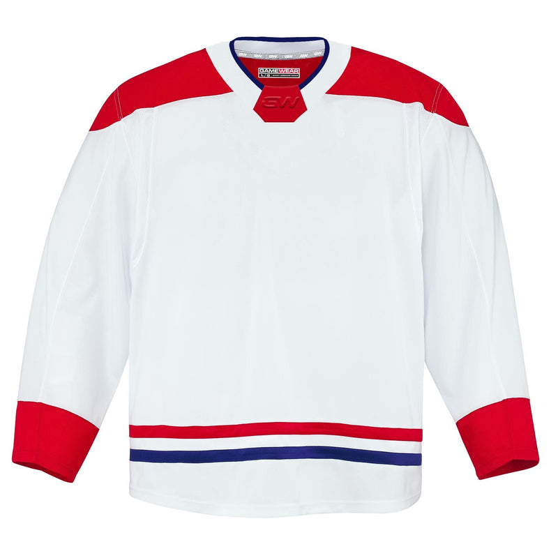 Gamewear 8500 Pro Team Hockey Jersey, Junior, Montreal Canadiens Away Colours, Various Sizes D7
