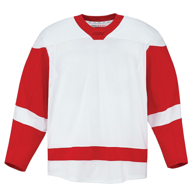 Gamewear 8500 Pro Team Hockey Jersey, Senior, Detroit Red Wings Away Colours, Various Sizes O8