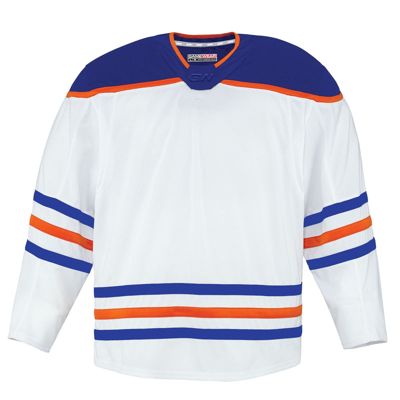 Gamewear 8500 Pro Team Hockey Jersey, Senior, Edmonton Oilers Away Colours, Various Sizes Y1