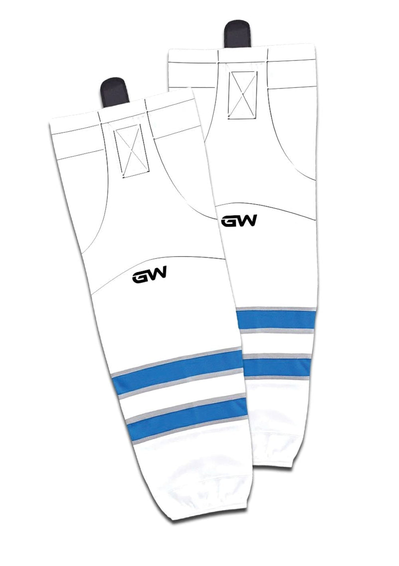 Gamewear 8500 Pro Team Performance Hockey Socks, Winnipeg Jets Away Colours, Assorted Sizes A4