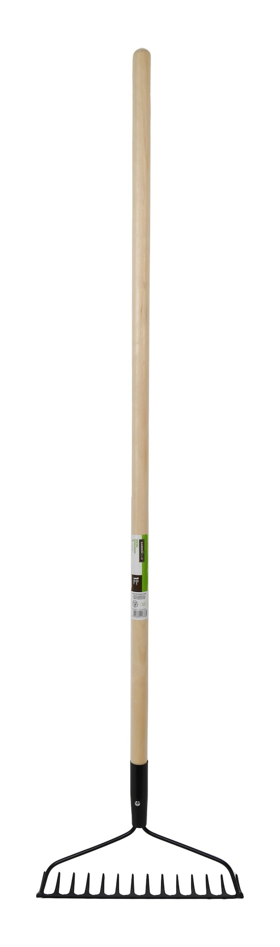 Garden Club Metal 14-Tine Bow Rake, 51-in Hardwood Shaft V0