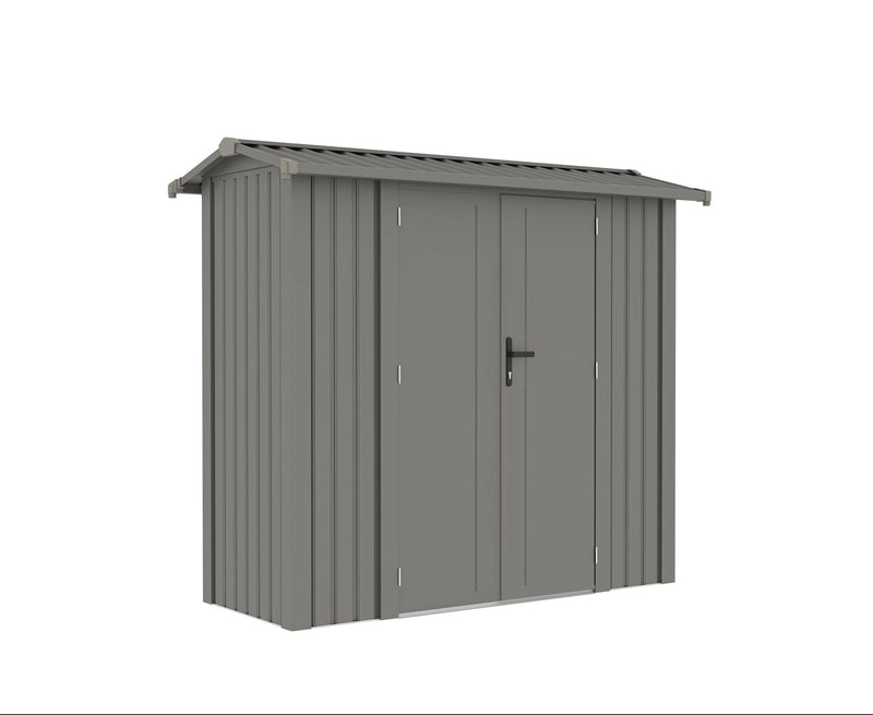 Gazebo Penguin Willow Metal Shed, Slate W2