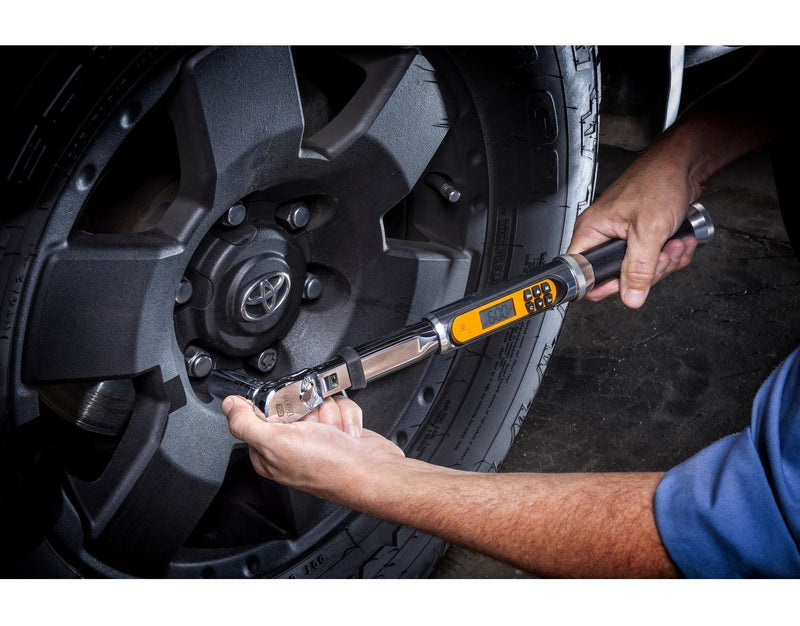 GearWrench 120XP Flex Angle Digital Torque Wrench, 1/4-in L2