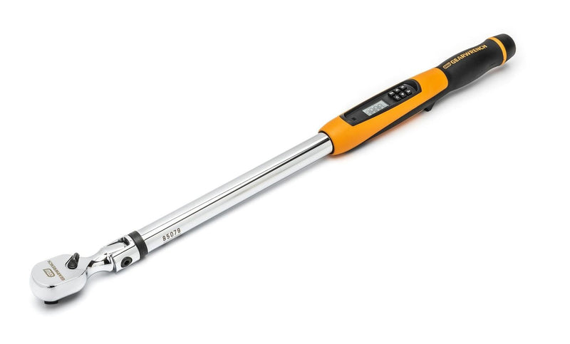 GearWrench Flex Angle Digital Torque Wrench, 1/2-in O9