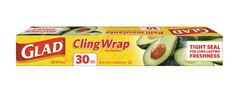 Glad Cling Plastic Wrap, 98-ft T1