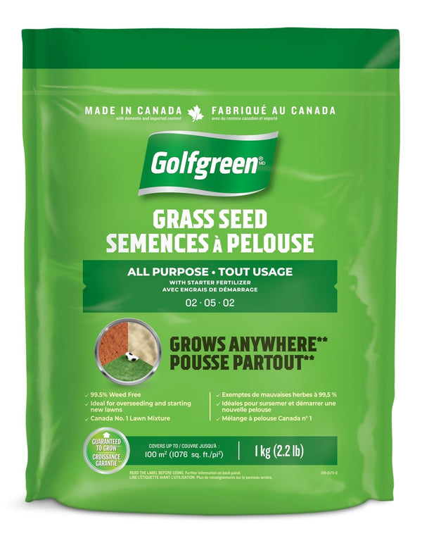 Golfgreen All Purpose Grass Seed, 1-kg G4