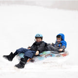 Gracious Living 2-Person Duo Inflatable Winter Snow Tube