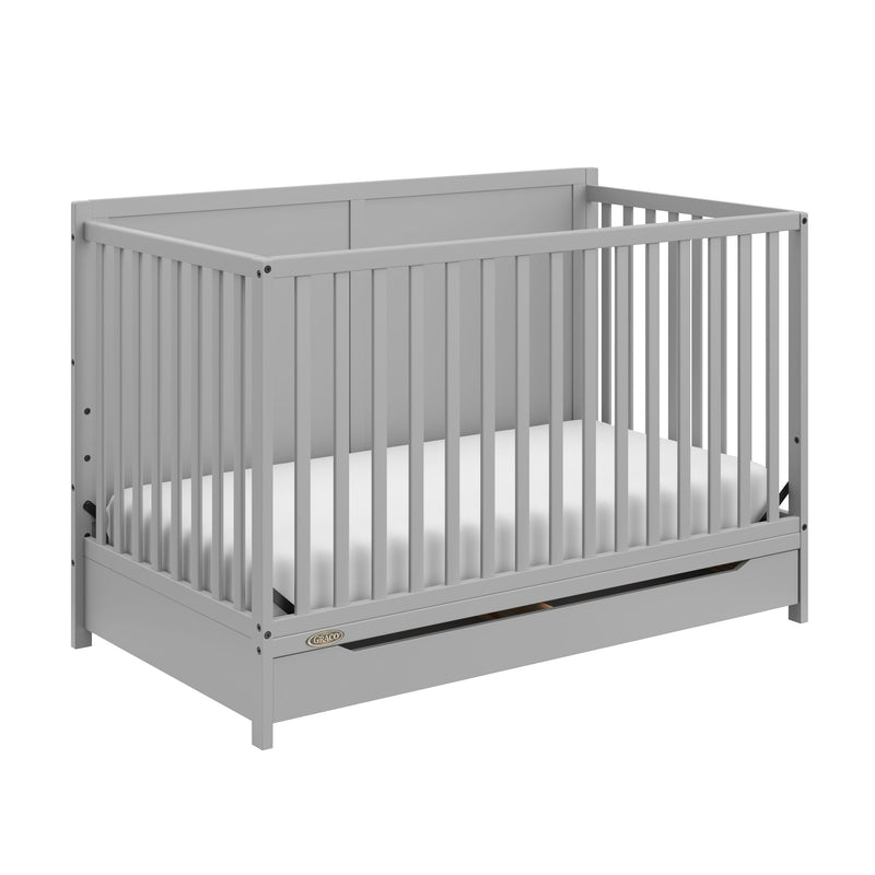 Graco Melrose 5-In-1 Convertible Crib, Grey B3