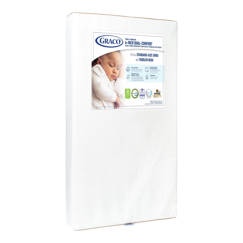 Graco Premium Dual-Comfort Crib & Toddler Mattress B8