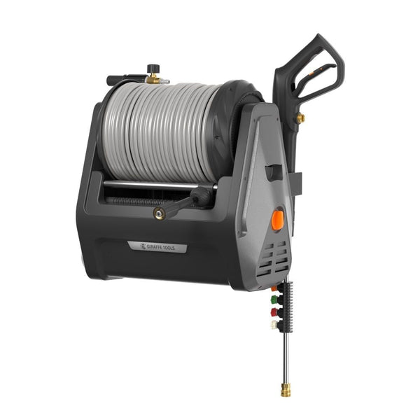 Grandfalls Pressure Washer 2100 PSI,with 100ft retractable soft hose H0