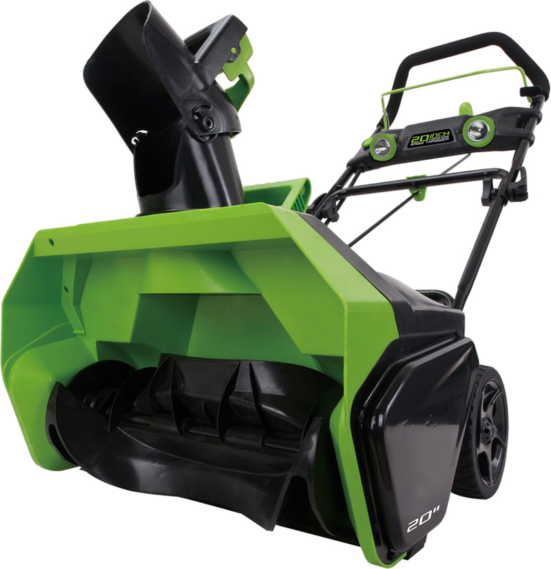 Greenworks 40V Electric Snow Thrower, 20-in, Tool Only Y3