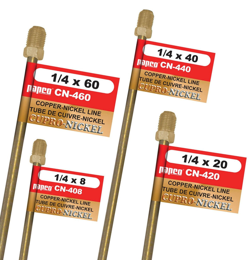 H. Paulin CN440 Copper Nickel Brake Line, Standard, 40 x 1/4-in Please make sure this part fits your need F5
