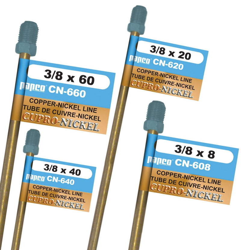 H. Paulin CN660 Copper Nickel Brake Line, Standard, 60 x 3/8-in Please make sure this part fits your need O5