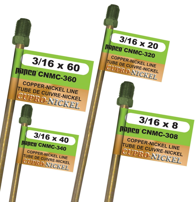 H. Paulin CNMC320 Nickel Brake Line, European, 20 x 3/16-in Please make sure this part fits your need B1