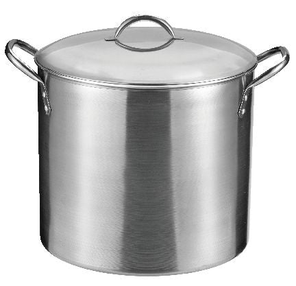 H2K 18/10 Stainless Steel Stock Pot, Dishwasher Y3
