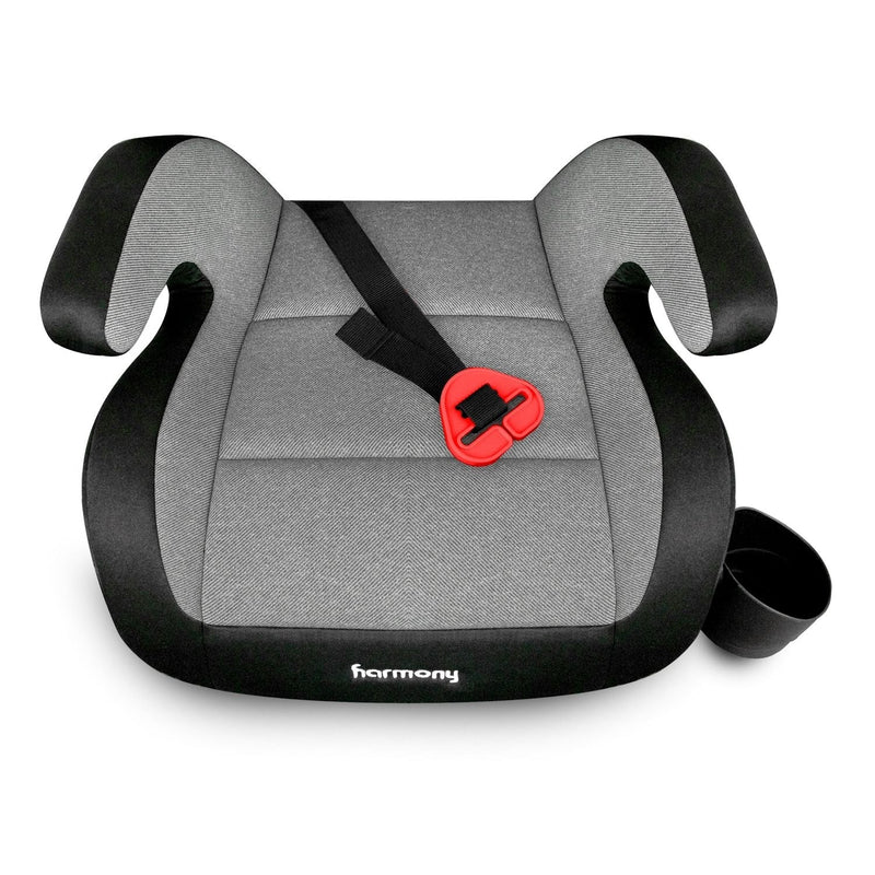 Harmony Journey Deluxe Backless Booster Car Seat, Heather Grey P1
