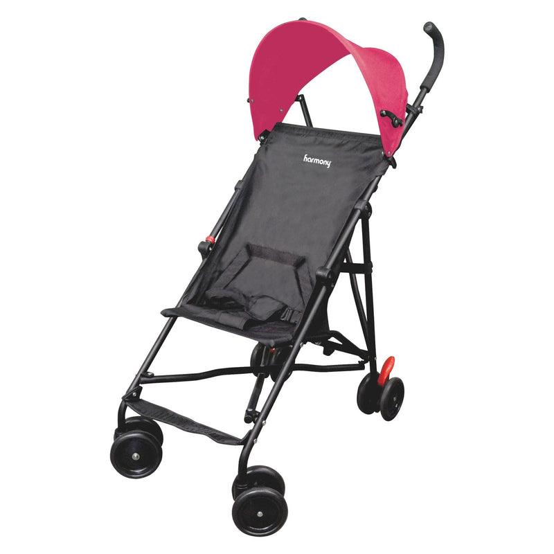 Harmony Litewave Umbrella Stroller, Pink Canopy L0