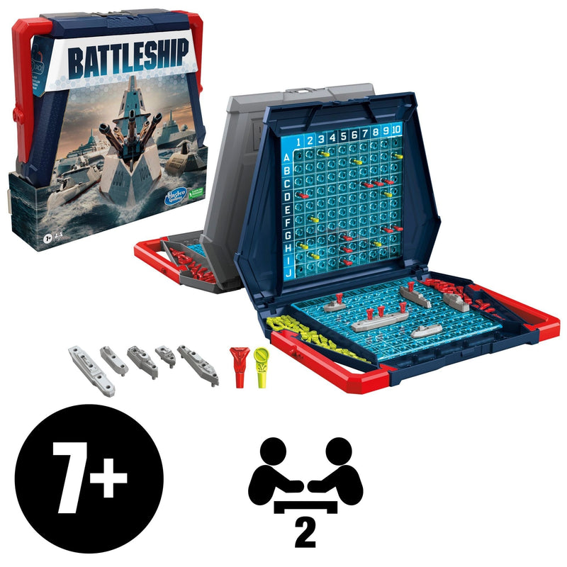 Hasbro Games Battleship Classic Board Game, Strategy Game for Kids, Age 7+ G0