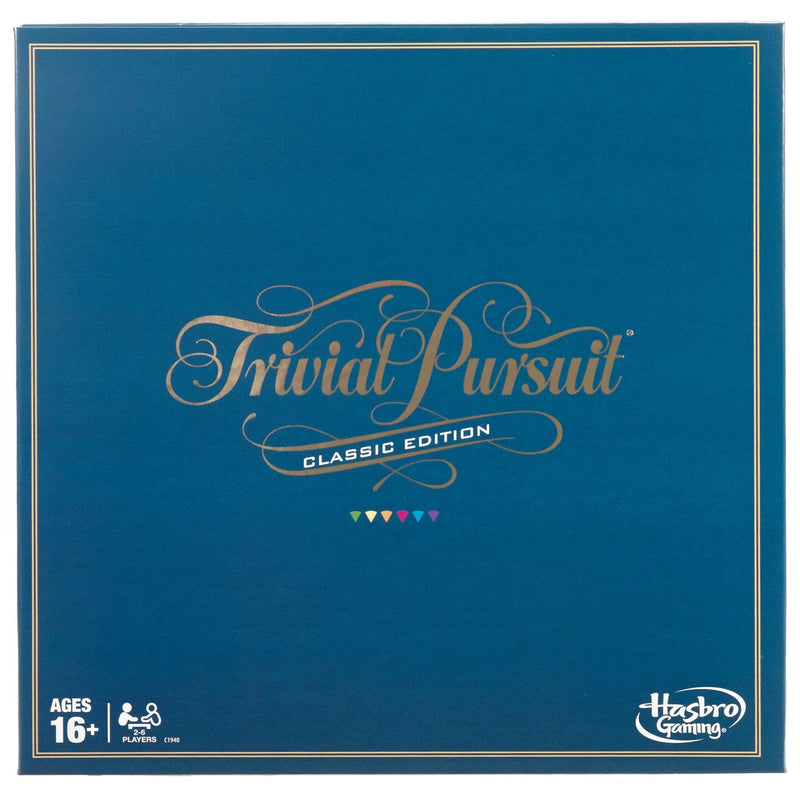 Hasbro Games Trivial Pursuit Classic, English, Ages 16+ Z9