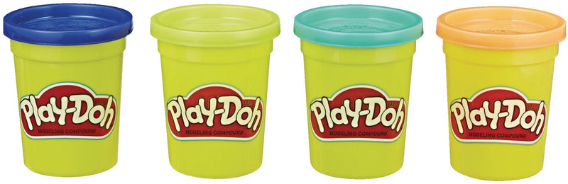 Hasbro Play-Doh Modeling Compound Creative Toy for Toddlers, Assorted 4 pk, Ages 2+ L9