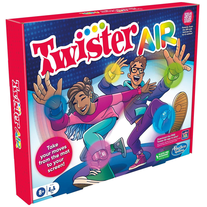 Hasbro Twister Air Game, Wrist and Ankle Bands, Ages 8+ L3