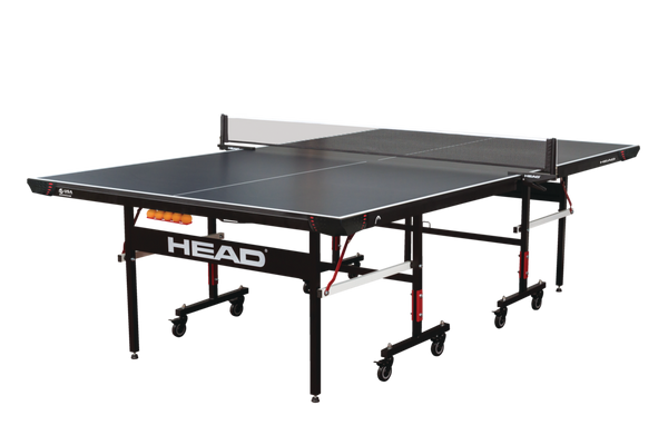 Head Summit Foldable Pong Table Tennis with Net & Built-In Storage A3