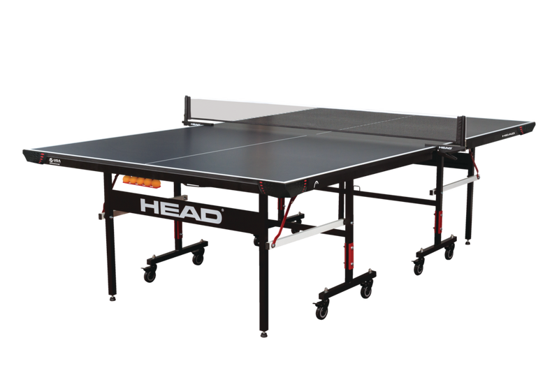 Head Summit Foldable Pong Table Tennis with Net & Built-In Storage A3