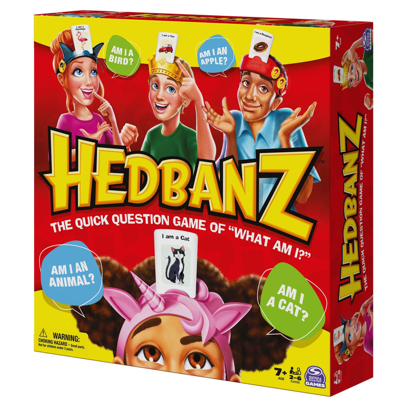 Hedbanz 2nd Edition Picture Guessing Board Game, Ages 7+ I2