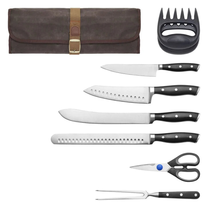 Henckels Forged Accent Knife Roll Set, 9-piece H0