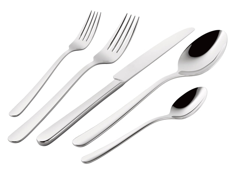 Henckels Julietta Flatware Set, Serves 12, 62-pc, Dishwasher Safe X7