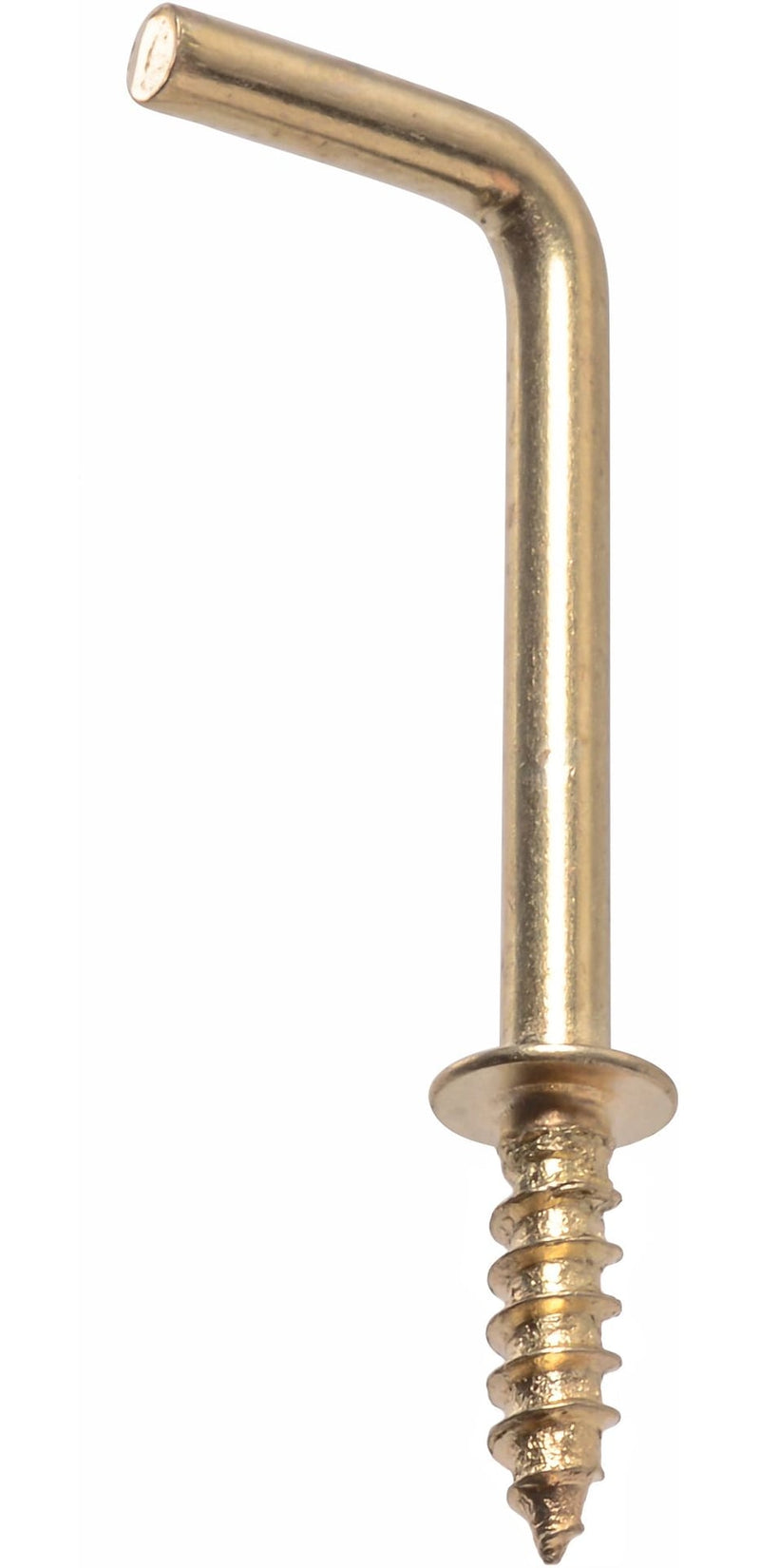 Hillman Brass-Plated Light Duty Square Hooks, 1-in C4