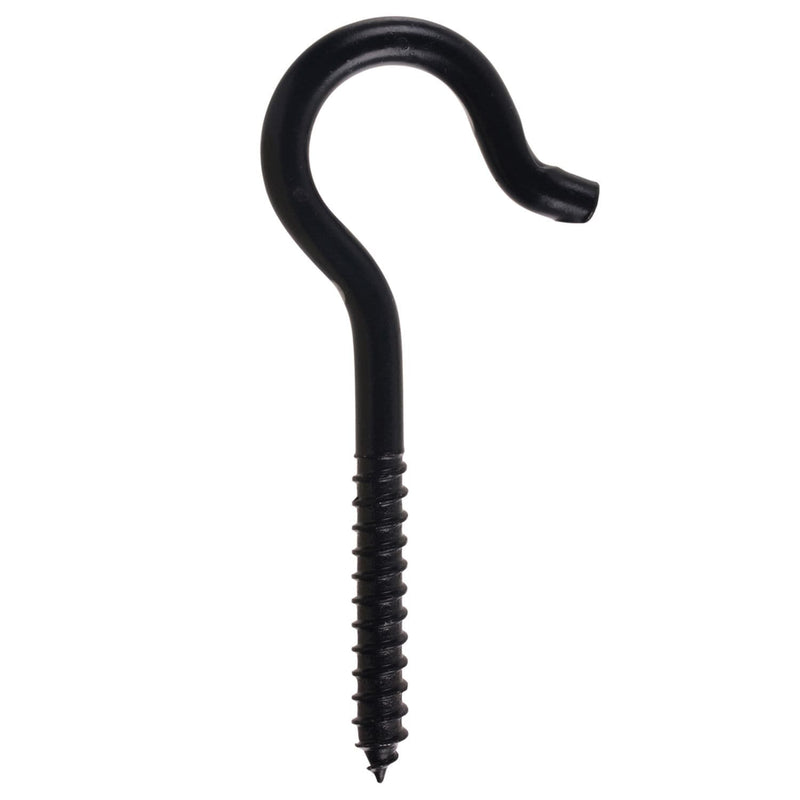 Hillman Screw Hook, 4-7/16-in, Black I2