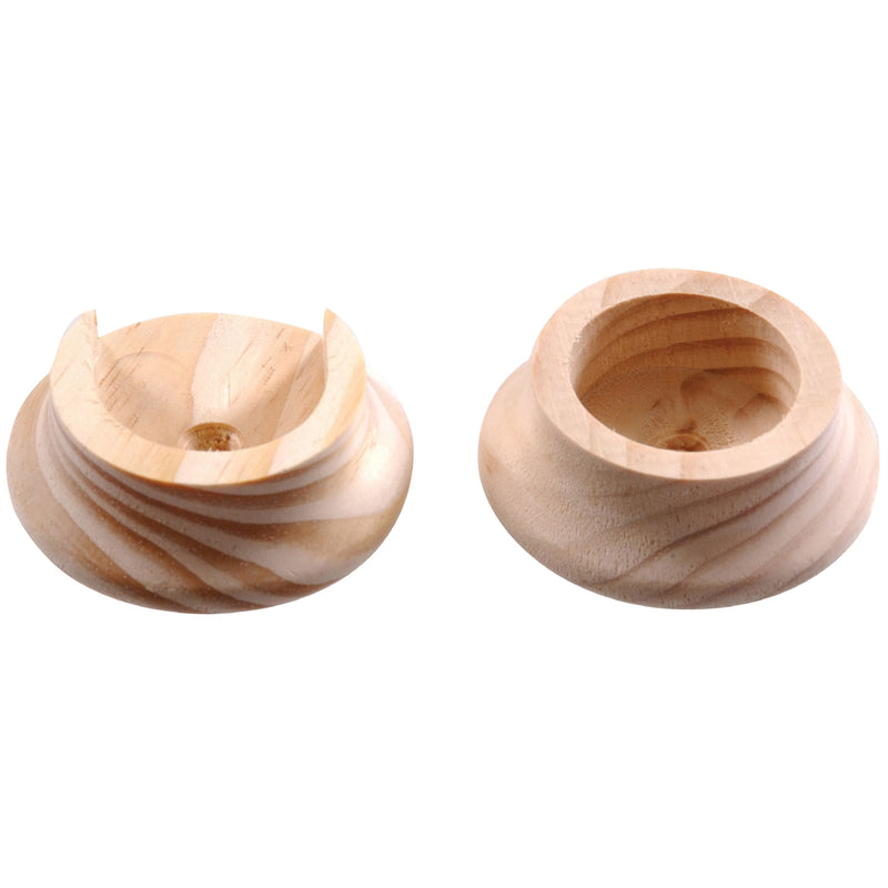 Hillman Wooden Pole Socket Set, 1-3/8-in B9