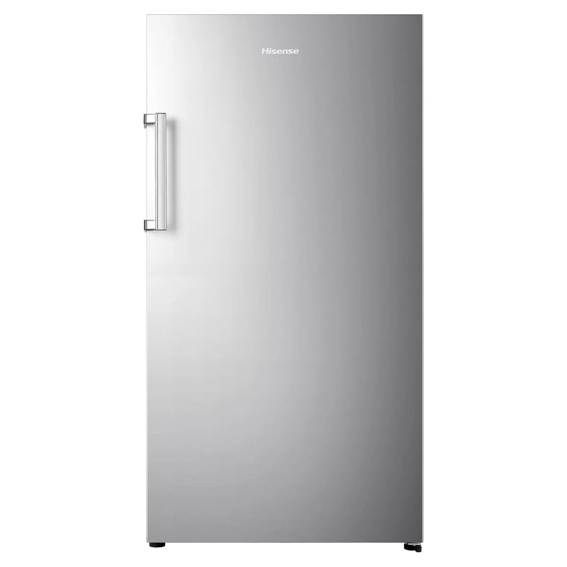 Hisense 17 cu ft. Stainless Steel Look Garage Ready Convertible Upright Fridge or Freezer with Reversible Door S8