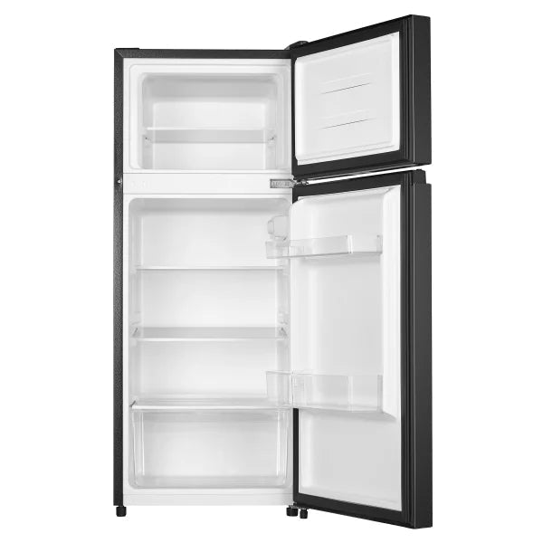 Hisense 19in. 4.4 cu. ft Stainless Steel Look Compact Top Mount Refrigerator B5