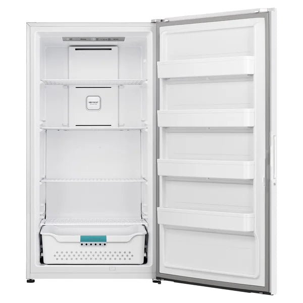 Hisense 33 in. 17 cu. ft. White Garage Ready Convertible Upright Freezer or Fridge with Frost Free L4