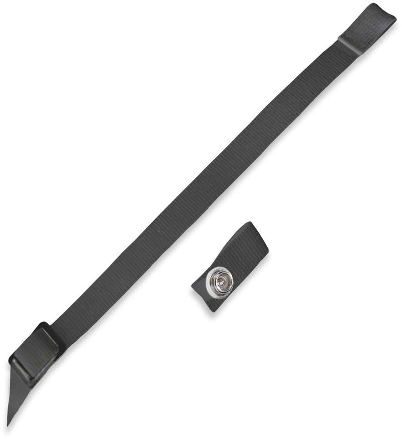 Hockey Helmet Standard Chin Strap Replacement, 15-in, Black or White K1