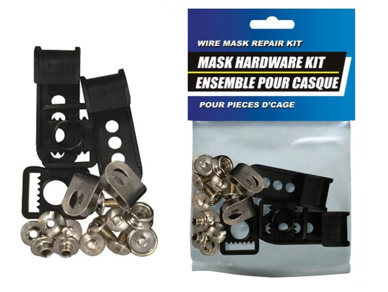 Hockey Wire Mask/Cage Repair and Replacement Part Kit L6
