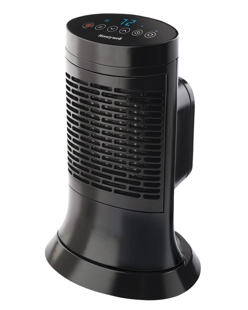 Honeywell HCE351C Digital Mini-Tower Ceramic Space Heater, 1500W, Black V0