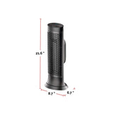 Honeywell HCE352C Digital Tower Ceramic Space Heater withThermostat, 1500W, Black