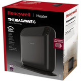 Honeywell ThermaWave 6 Ceramic Space Heater, 1500W, Black