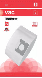 Hoover Type S Replacement Allergen Vacuum Cleaner Bags, 3-pk