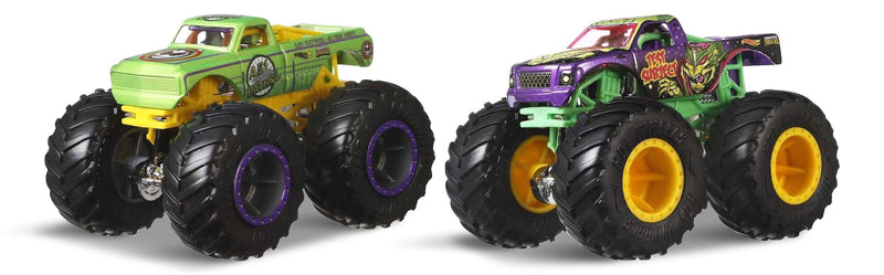 Hot Wheels Monster Trucks Demolition Doubles - Spur Of Moment vs. Steer Clear, Ages 3+ H1