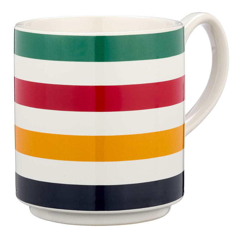 Hudson's Bay Stripes Signature Classic Mug, 375-mL, Multi-Coloured F8