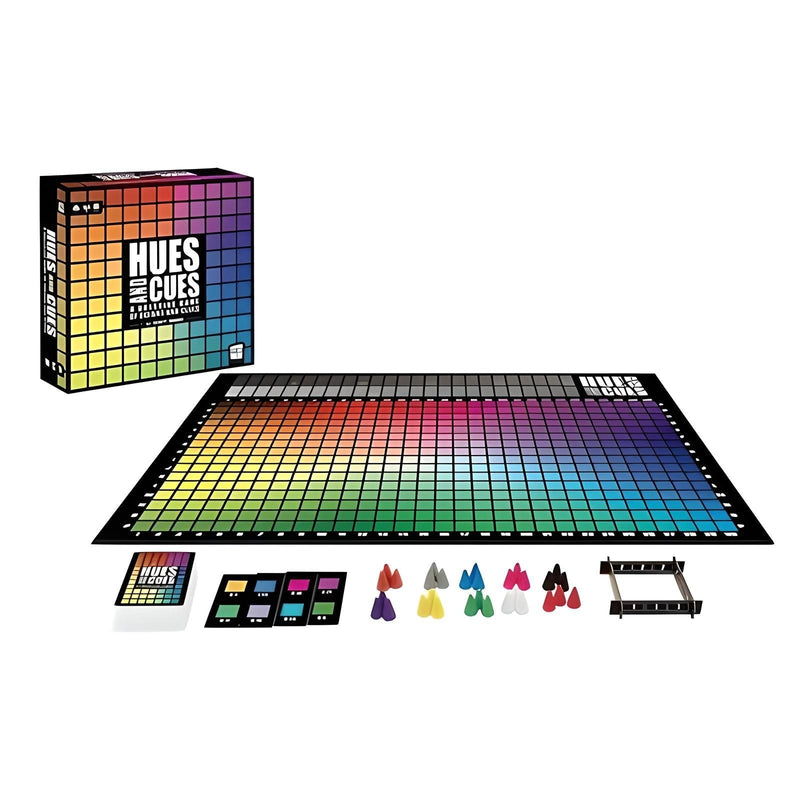 Hues and Cues Colour-Guessing Party Game for 3-10 Players K4